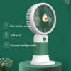 Rechargeable Mini Handheld Fan, Portable, 5 V, 5W - view 2