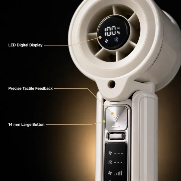 Rechargeable Mini Handheld Fan, Portable, USB - view 5