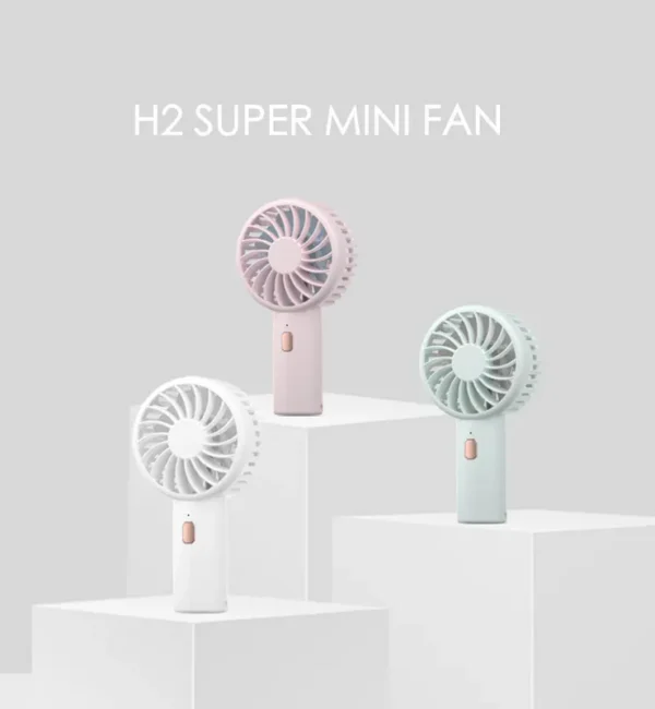 Rechargeable Mini Handheld Fan, Portable, USB, MOQ - view 4