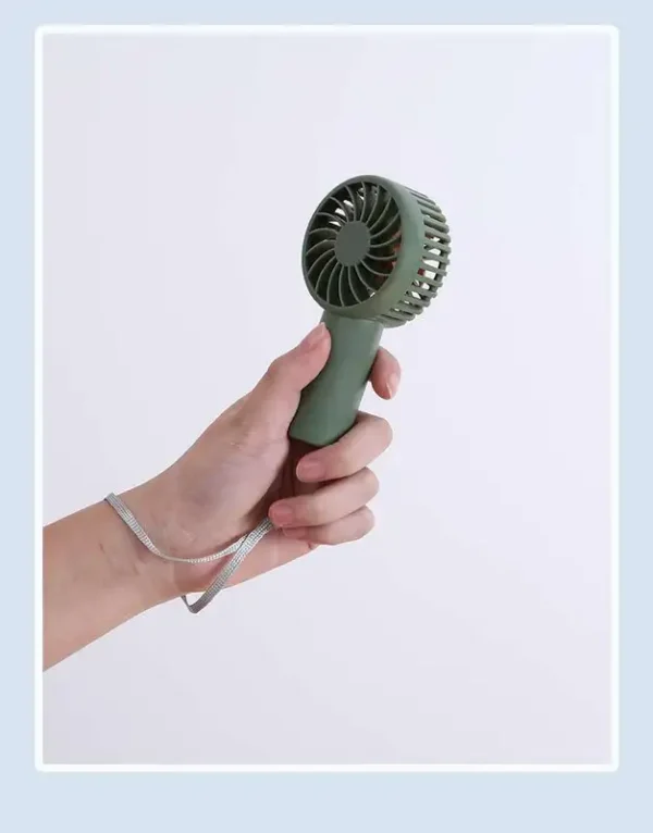 Rechargeable Mini Handheld Fan, Portable, USB, MOQ - view 5