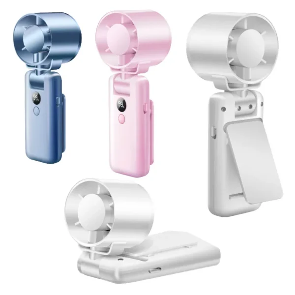 Rechargeable Mini Usb Fan, Portable, 3600mAh - view 4