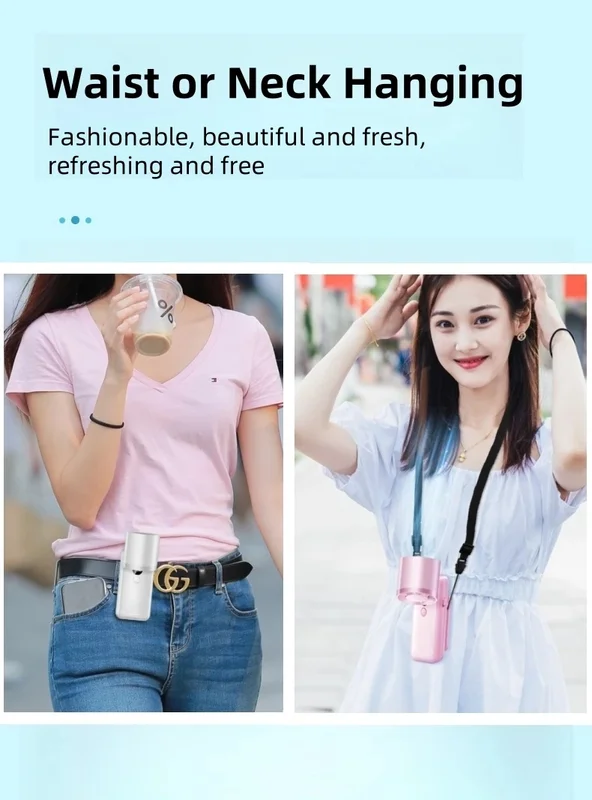 Rechargeable Mini Usb Fan, Portable, 3600mAh - view 6