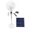 Rechargeable Solar Stand Fan, 12V, 25W, ABS