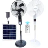 Rechargeable Solar Stand Fan, 12V, 25W, ABS - view 3