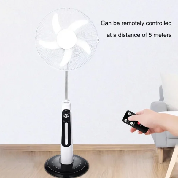 Rechargeable Stand Fan, 12V, Solar - view 4