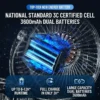 Rechargeable Usb Mini Fan, Portable - view 4