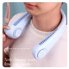 Rechargeable Wearable Neck Fan, DD5616, USB, Portable - view 2