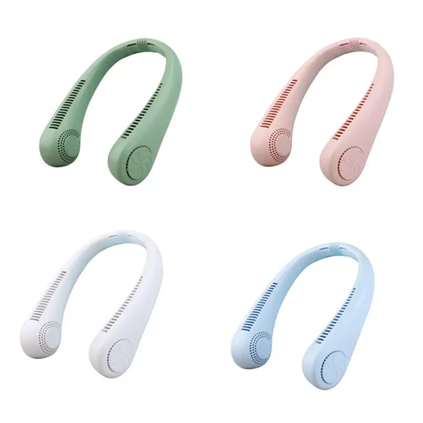 Rechargeable Wearable Neck Fan, DD5616, USB, Portable - view 6