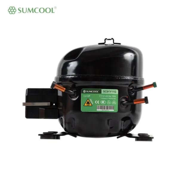 Refrigeration Compressor, SUMCOOL, R404A, 1/2HP - view 4
