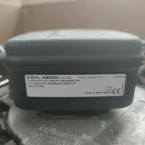 Refrigeration Condenser, FN071-SDK.6F.V7P1, 400V, 50Hz, 710mm - view 6