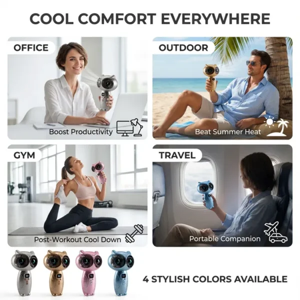 Refrigeration Small Air Conditioner, Portable, 100, 3000mAh - view 6