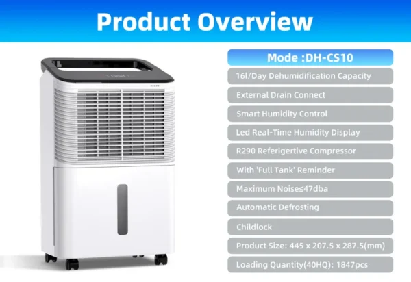 Refrigerative Compressor, 12L/Day, R290, Portable - view 2