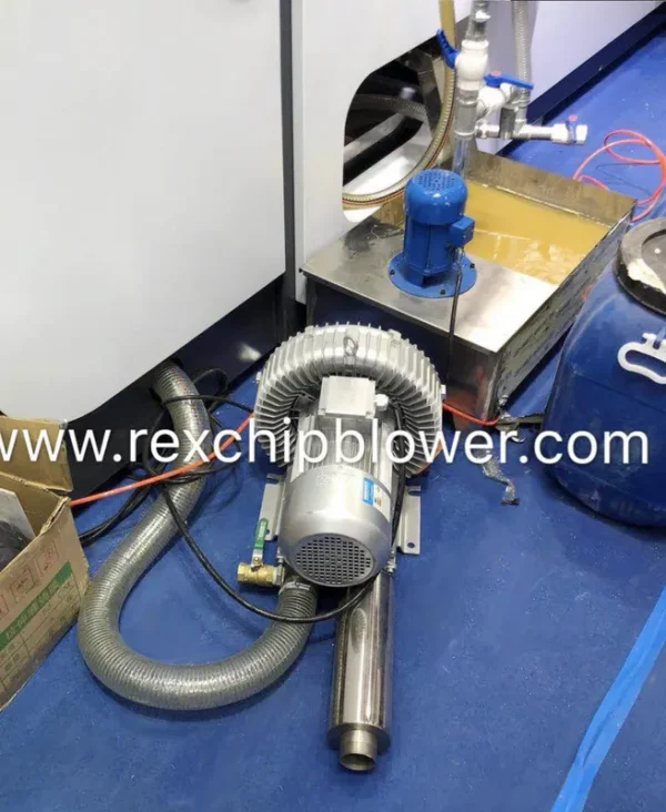 Regenerative Blower, 2HP, 150(m3, Electric - view 2