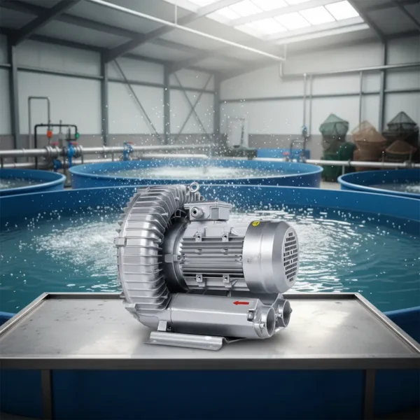 Regenerative Vacuum Blower, 3Kw, 380 V, Electric - view 2