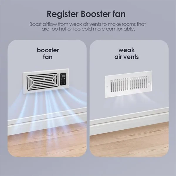 Register Booster Fan, 4", 10" - view 5