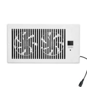 Register Booster Fan, 6x12", Plastic