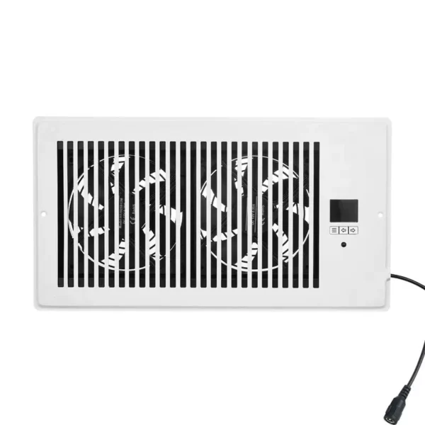 Register Booster Fan, 6x12", Plastic