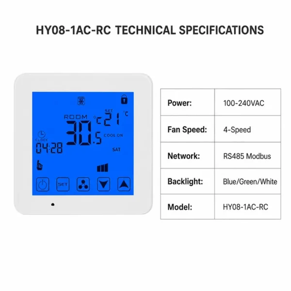 Remote Control Air Conditioner, HY08AC, HVAC - view 5