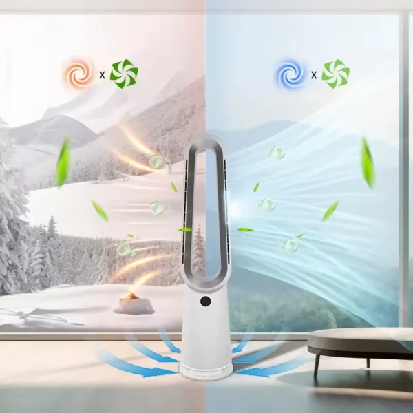 Remote Control Bladeless Tower, 35 W, Plastic - view 4