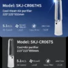 Remote Control Bladeless Tower, 35 W, Plastic - view 6