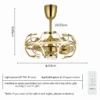 Remote Control Ceiling Fan, D002, 110/220v - view 4