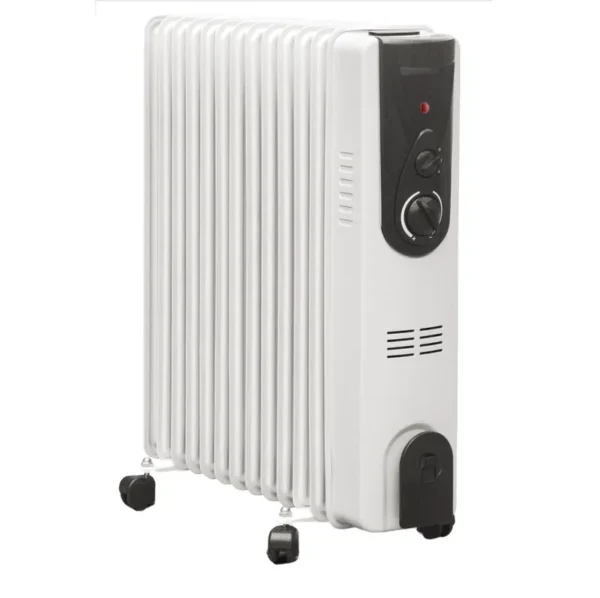 Remote Control Space Heater, Portable, Electric, Metal