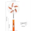 Remote Control Standing Fan, 16inch, Solar - view 2