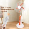 Remote Control Standing Fan, 16inch, Solar - view 3