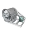 Resistance Indirect Axial Fan, HEAT, AFC.2X, AIR, SUPPLY