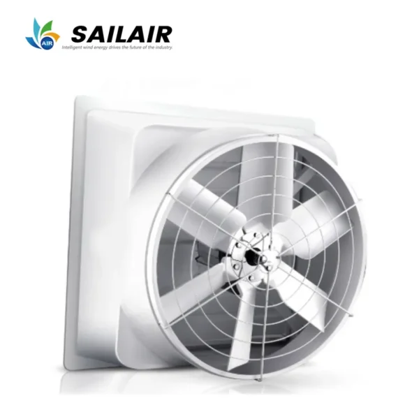 Resistant Fiberglass Ventilation Fan, Axial, 380V/220V