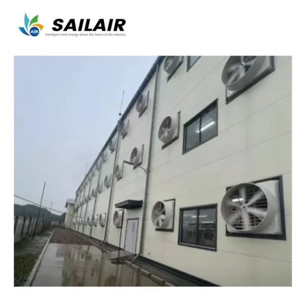 Resistant Fiberglass Ventilation Fan, Axial, 380V/220V - view 6
