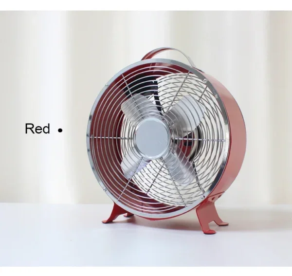 Retro Desk Fan, 4", HJ-4UC