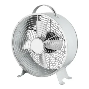 Retro Desk Fan, 6", HJ-6UC, DC Motor, Portable