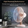 Retro Electric Desk Fan, 10", Metal - view 2