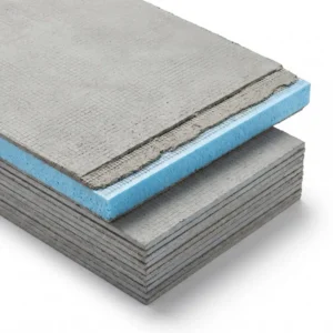 Rigid Tile Backing Panel, XPS, Wall, 100%, Waterproof