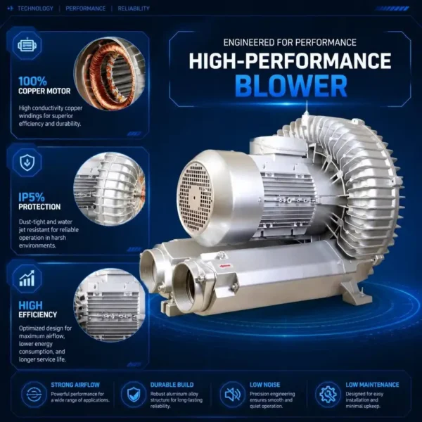 Ring Blower, 220 V, 1050 - view 2
