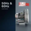 Ring Blower, 4HP, 3kW, 220V - view 2