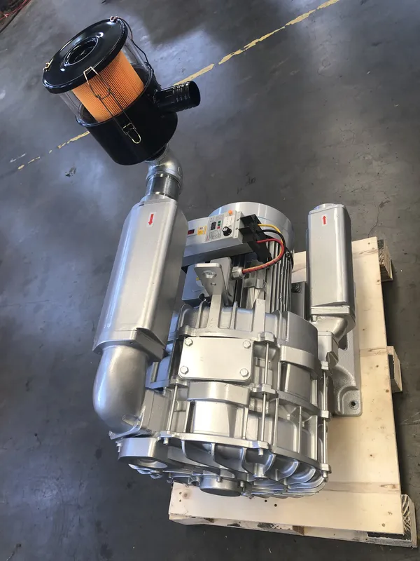 Ring Blower, 7.5kw, 3RB, 10HP, CNC - view 3