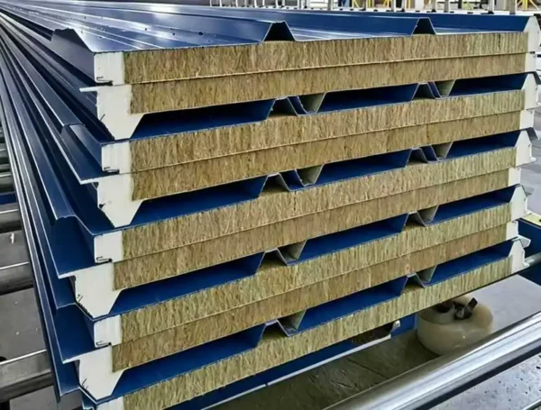 Rock Wool Sandwich Panel, 50/75/100/150mm, Steel - view 5