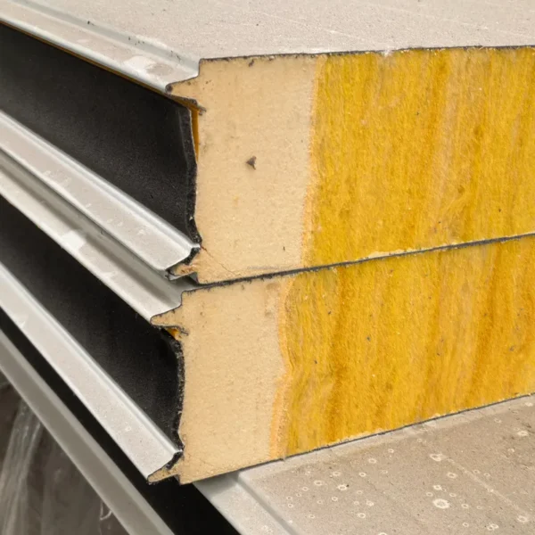 Rock Wool Sandwich Panel, 50/75/100/150mm, Steel - view 6