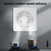 Roof Axial Exhaust Fan, Wall, Plastic, 220V - view 4