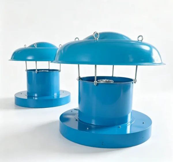 Roof Mounted Exhaust Fan, Axial, Steel - view 5