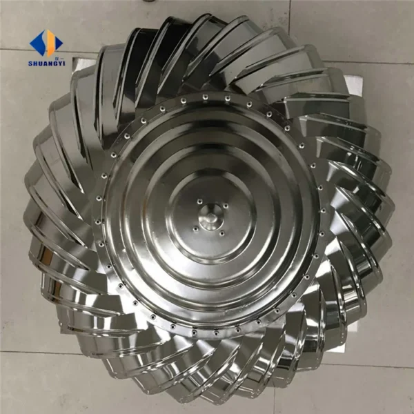 Roof Mounted Turbine Ventilator, 400mm, 500mm, SS304 - view 5