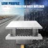 Roof-mounted Weatherproof Exhaust Fan, 150mm, Centrifugal - view 4