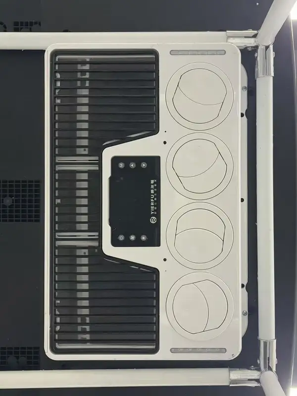 Rooftop Air Conditioner, EIRFLO, 12V/24V, 8100BTU, 850W - view 3