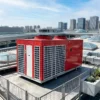 Rooftop Packaged Unit, HVAC, AHU - view 3