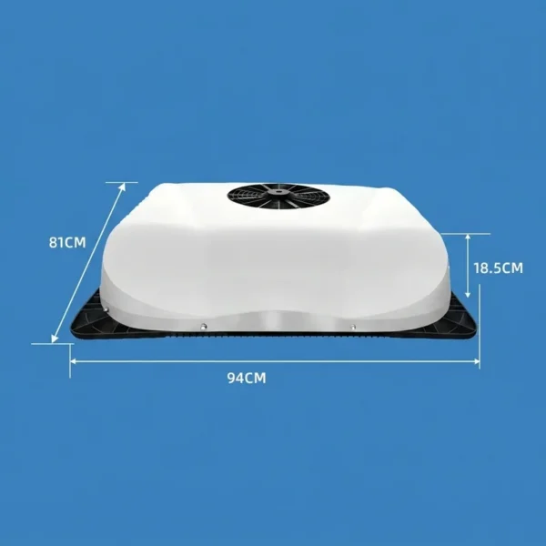 Rooftop Parking Air Conditioner, 12V/24V, 12000, BTU, Q-600 - view 4