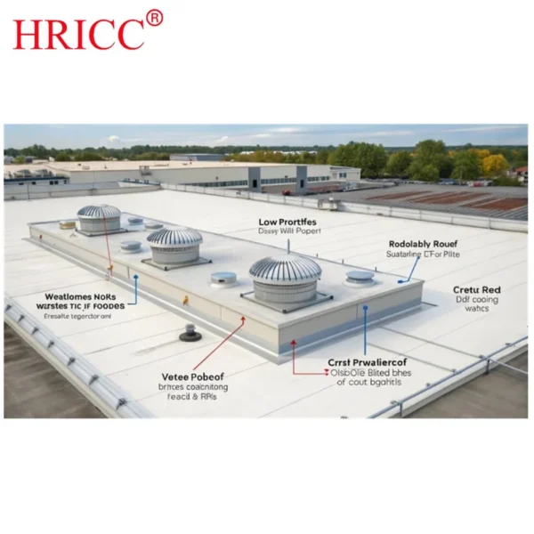 Rooftop Ventilation Fan, 400mm, Wind driven - view 6