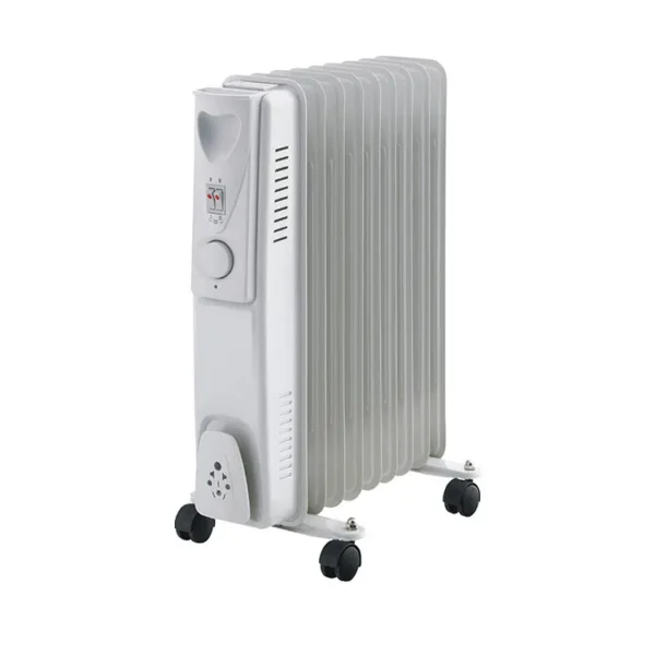Room Oil Filled Radiator, Portable, 2000W, 11pcs - view 2