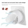 Room Toilet Exhaust Fan, 200mm, Plastic - view 6